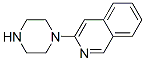 3-(1-哌嗪)異喹啉結(jié)構(gòu)式_82117-35-9結(jié)構(gòu)式
