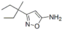 5-Isoxazolamine, 3-(1-ethyl-1-methylpropyl)-Structure,82560-06-3Structure 5-Isoxazolamine, 3-(1-ethyl-1-methylpropyl)- Structure,82560-06-3Structure