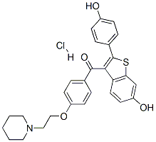 Raloxifene hydrochlorideStructure,82640-04-8Structure Raloxifene hydrochloride Structure,82640-04-8Structure