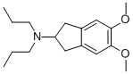 1H-Inden-2-amine, 2,3-dihydro-5,6-dimethoxy-N,N-dipropyl-Structure,82668-33-5Structure 1H-Inden-2-amine, 2,3-dihydro-5,6-dimethoxy-N,N-dipropyl- Structure,82668-33-5Structure