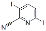 3,6-Diiodopyridine-2-carbonitrileStructure,827616-53-5Structure 3,6-Diiodopyridine-2-carbonitrile Structure,827616-53-5Structure
