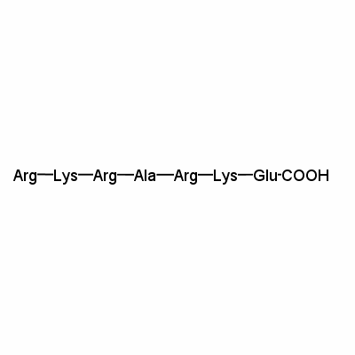 Arg-lys-arg-ala-arg-lys-gluStructure,82801-73-8Structure Arg-lys-arg-ala-arg-lys-glu Structure,82801-73-8Structure