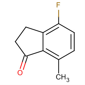 4-氟-7-甲基-1-茚酮結(jié)構(gòu)式_828267-45-4結(jié)構(gòu)式