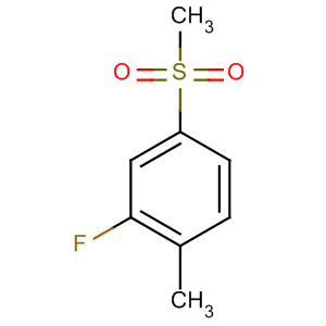 2-氟-1-甲基-4-(甲基磺酰基)苯結構式_828270-60-6結構式