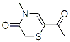 (9ci)-6-乙?；?4-甲基-2H-1,4-噻嗪-3(4h)-酮結(jié)構(gòu)式_82912-52-5結(jié)構(gòu)式