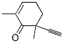 2-Cyclohexen-1-one, 6-ethynyl-2,6-dimethyl-(9ci)Structure,83188-16-3Structure 2-Cyclohexen-1-one, 6-ethynyl-2,6-dimethyl-(9ci) Structure,83188-16-3Structure