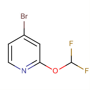 Pyridine, 4-bromo-2-(difluoromethoxy)-Structure,832735-56-5Structure Pyridine, 4-bromo-2-(difluoromethoxy)- Structure,832735-56-5Structure