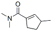 1-Cyclopentene-1-carboxamide, n,n,3-trimethyl-Structure,83283-03-8Structure 1-Cyclopentene-1-carboxamide, n,n,3-trimethyl- Structure,83283-03-8Structure