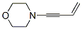 Morpholine, 4-(3-buten-1-ynyl)-(9ci)Structure,83363-92-2Structure Morpholine, 4-(3-buten-1-ynyl)-(9ci) Structure,83363-92-2Structure