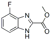 1H-benzimidazole-2-carboxylicacid,4-fluoro-,methylester(9ci) Structure,83431-75-8Structure