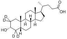 石膽酸-D4結構式_83701-16-0結構式