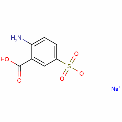 5-硫-2-氨基苯甲酸鈉結(jié)構(gòu)式_83763-38-6結(jié)構(gòu)式