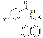 1-(4-Methoxybenzoyl)-2-(1-naphthoyl)hydrazineStructure,83833-17-4Structure 1-(4-Methoxybenzoyl)-2-(1-naphthoyl)hydrazine Structure,83833-17-4Structure