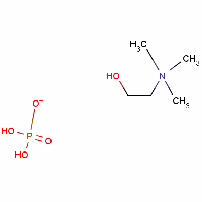 磷酸膽堿結構式_83846-92-8結構式