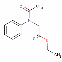 Glycine,n-acetyl-n-phenyl-, ethyl esterStructure,83949-33-1Structure Glycine,n-acetyl-n-phenyl-, ethyl ester Structure,83949-33-1Structure