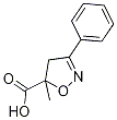 5-Methyl-3-phenyl-4,5-dihydro-isoxazole-5-carboxylic acidStructure,842954-77-2Structure 5-Methyl-3-phenyl-4,5-dihydro-isoxazole-5-carboxylic acid Structure,842954-77-2Structure
