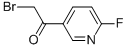 2-Bromo-1-(6-fluoro-3-pyridinyl)-(9ci)Structure,84331-15-7Structure 2-Bromo-1-(6-fluoro-3-pyridinyl)-(9ci) Structure,84331-15-7Structure