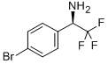 (R)-1-(4-溴-苯基)-2,2,2-三氟-乙胺結(jié)構(gòu)式_843608-53-7結(jié)構(gòu)式