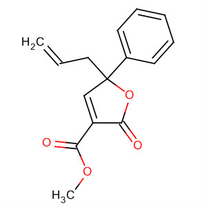 2,5-Dihydro-2-oxo-5-phenyl-5-(2-propenyl)-3-furancarboxylic acid, methyl esterStructure,844437-52-1Structure 2,5-Dihydro-2-oxo-5-phenyl-5-(2-propenyl)-3-furancarboxylic acid, methyl ester Structure,844437-52-1Structure