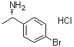 Benzenemethanamine, 4-bromo-α-methyl-, hydrochloride (1:1), (αS)-Structure,84499-77-4Structure Benzenemethanamine, 4-bromo-α-methyl-, hydrochloride (1:1), (αS)- Structure,84499-77-4Structure