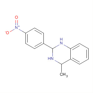 1,2,3,4-Tetrahydro-4-methyl-2-(4-nitrophenyl)quinazolineStructure,84570-89-8Structure 1,2,3,4-Tetrahydro-4-methyl-2-(4-nitrophenyl)quinazoline Structure,84570-89-8Structure