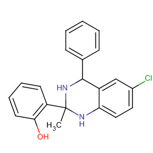 2-(6-Chloro-1,2,3,4-tetrahydro-2-methyl-4-phenyl-2-quinazolinyl)phenolStructure,84571-56-2Structure 2-(6-Chloro-1,2,3,4-tetrahydro-2-methyl-4-phenyl-2-quinazolinyl)phenol Structure,84571-56-2Structure