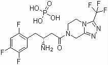 Sitagliptin phosphateStructure,847445-79-8Structure Sitagliptin phosphate Structure,847445-79-8Structure