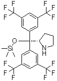 (2S)-2-[雙[3,5-雙(三氟乙基)苯基][(三甲基硅酯)氧基]甲基]-吡咯烷結(jié)構(gòu)式_848821-61-4結(jié)構(gòu)式