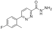 6-(4-Fluoro-2-methylphenyl)pyridazine-3-carboxylicacidhydrazideStructure,848953-32-2Structure 6-(4-Fluoro-2-methylphenyl)pyridazine-3-carboxylicacidhydrazide Structure,848953-32-2Structure
