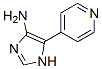 1H-imidazol-4-amine, 5-(4-pyridinyl)- (9ci) Structure,851262-39-0Structure