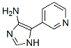 1H-imidazol-4-amine, 5-(3-pyridinyl)- (9ci) Structure,851363-77-4Structure
