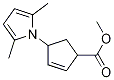 (1R,4S)-4-(2,5-二甲基-1H-吡咯-1-基)-2-環(huán)戊烯羧酸甲酯結(jié)構(gòu)式_851916-44-4結(jié)構(gòu)式