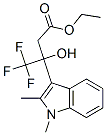 Ethyl 3-(1,2-dimethyl-1h-indol-3-yl)-4,4,4-trifluoro-3-hydroxybutanoateStructure,852991-34-5Structure Ethyl 3-(1,2-dimethyl-1h-indol-3-yl)-4,4,4-trifluoro-3-hydroxybutanoate Structure,852991-34-5Structure