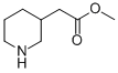 3-哌啶乙酸甲酯結(jié)構(gòu)式_85375-73-1結(jié)構(gòu)式