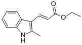 3-(2-Methyl-1h-indol-3-yl)-acrylic acid ethyl esterStructure,854694-25-0Structure 3-(2-Methyl-1h-indol-3-yl)-acrylic acid ethyl ester Structure,854694-25-0Structure