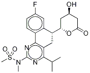N-[(6r)-8-氟-5,6-二氫-4-(1-甲基乙基)-6-[(2s,4r)-四氫-4-羥基-6-氧代-2H-吡喃-2-基]苯并[h]喹唑啉-2-基]-n-甲基甲烷磺酰胺結構式_854898-46-7結構式