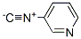 (9CI)-3-異氰基-吡啶結(jié)構(gòu)式_85526-38-1結(jié)構(gòu)式