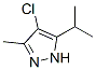 1H-pyrazole,4-chloro-3-methyl-5-(1-methylethyl)-Structure,855344-11-5Structure 1H-pyrazole,4-chloro-3-methyl-5-(1-methylethyl)- Structure,855344-11-5Structure