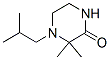 Piperazinone, 3,3-dimethyl-4-(2-methylpropyl)-(9ci)Structure,85712-24-9Structure Piperazinone, 3,3-dimethyl-4-(2-methylpropyl)-(9ci) Structure,85712-24-9Structure