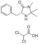 (5R)-(+)-2,2,3-三甲基-5-芐基-4-咪唑啉酮二氯乙酸結(jié)構(gòu)式_857303-87-8結(jié)構(gòu)式