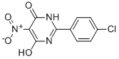 2-(4-Chlorophenyl)-6-hydroxy-5-nitro-4(3h)-pyrimidinoneStructure,857427-78-2Structure 2-(4-Chlorophenyl)-6-hydroxy-5-nitro-4(3h)-pyrimidinone Structure,857427-78-2Structure