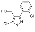 5-Chloro-3-(2-chlorophenyl)-1-methyl-1h-pyrazole-4-methanolStructure,857640-49-4Structure 5-Chloro-3-(2-chlorophenyl)-1-methyl-1h-pyrazole-4-methanol Structure,857640-49-4Structure