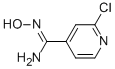 2-Chloro-n-hydroxy-isonicotinamidineStructure,857653-85-1Structure 2-Chloro-n-hydroxy-isonicotinamidine Structure,857653-85-1Structure