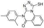 4-(2,4-二甲基苯基)-1-巰基并[1,2,4]噻唑并[4,3-a]喹唑啉-5(4h)-酮結(jié)構(gòu)式_85772-36-7結(jié)構(gòu)式