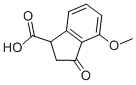 2,3-Dihydro-4-methoxy-3-oxo-1h-indene-1-carboxylic acidStructure,857764-21-7Structure 2,3-Dihydro-4-methoxy-3-oxo-1h-indene-1-carboxylic acid Structure,857764-21-7Structure