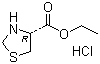 L-硫代脯氨酸乙酯鹽酸鹽結(jié)構(gòu)式_86028-91-3結(jié)構(gòu)式