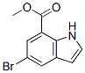 5-Bromo indole-7-carboxylic acid methyl esterStructure,860624-89-1Structure 5-Bromo indole-7-carboxylic acid methyl ester Structure,860624-89-1Structure
