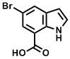 5-Bromo-1h-indole-7-carboxylic acidStructure,860624-90-4Structure 5-Bromo-1h-indole-7-carboxylic acid Structure,860624-90-4Structure