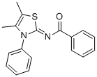 N-(4,5-dimethyl-3-phenylthiazol-2(3h)-ylidene)benzamideStructure,860683-32-5Structure N-(4,5-dimethyl-3-phenylthiazol-2(3h)-ylidene)benzamide Structure,860683-32-5Structure