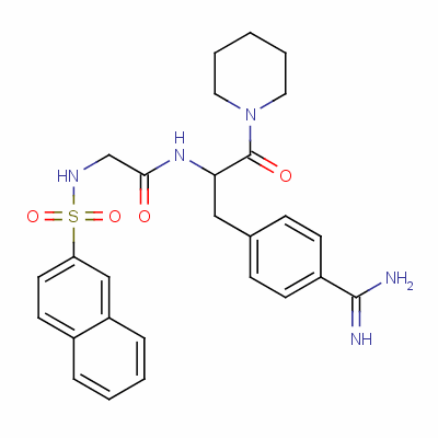 Nalpha-(2-萘磺?；拾滨?-4-脒基-DL-苯丙氨酸胡椒脂結(jié)構(gòu)式_86125-48-6結(jié)構(gòu)式